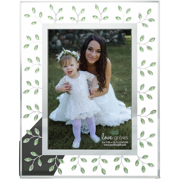 pavilion gift company Green Gems 8" x 10" Frame (Holds 5" x 7" Photo)