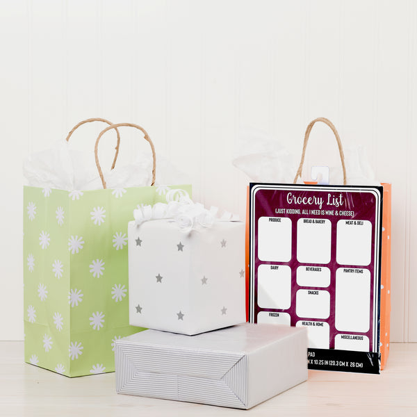 Pavilion Gift Company Grocery List 8" X 10.25" Magnetic Notepad