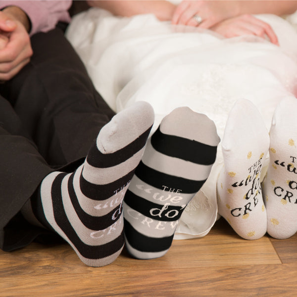 Pavilion Gift Company Groom Black - Men's Cotton Blend Sock