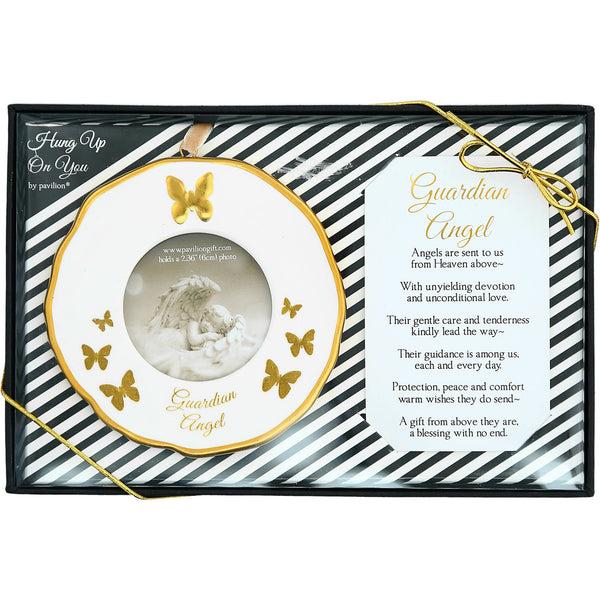 pavilion gift company Guardian Angel 4" Photo Frame Ornament