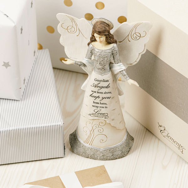 Pavilion Gift Company Guardian Angel 9" Angel With Halo