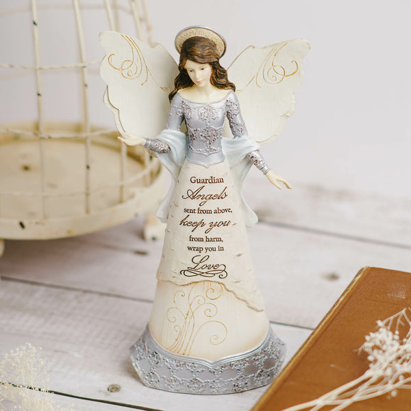 Pavilion Gift Company Guardian Angel 9" Angel With Halo