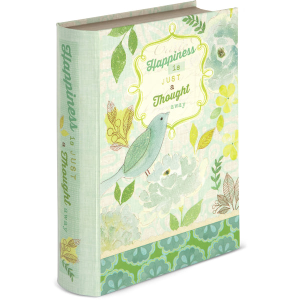 pavilion gift company Happiness 6.5" x 2" x 8.5" Musical Book Box