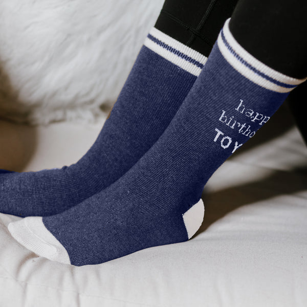 Pavilion Gift Company Happy Birthday Ladies Crew Sock