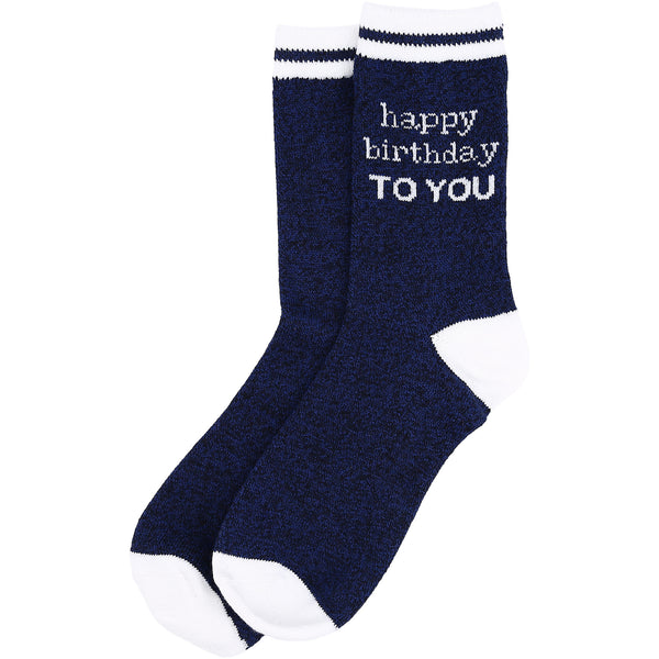 pavilion gift company Happy Birthday Ladies Crew Sock