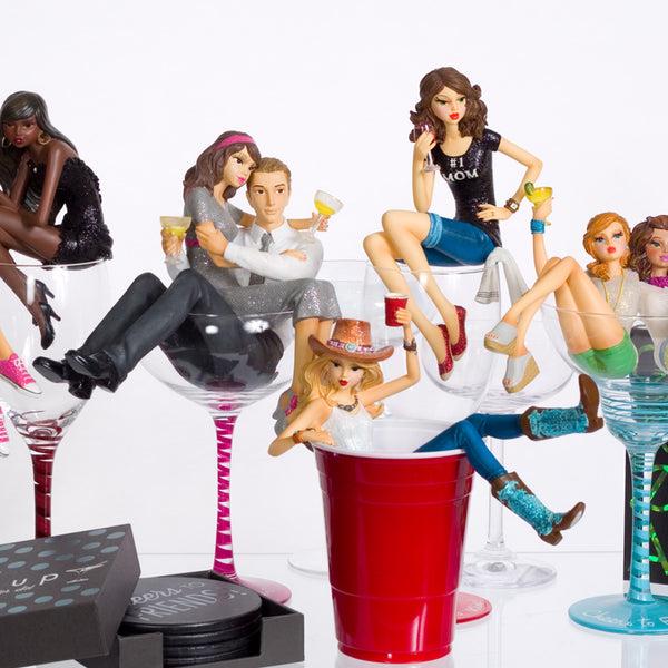 Pavilion Gift Company Happy Engagement 10.5" Engaged Couple In Glass