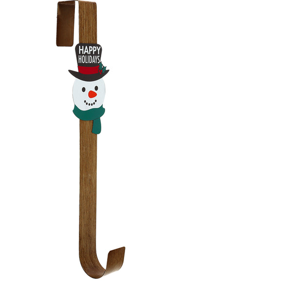 pavilion gift company Happy Holidays Metal Wreath Hanger