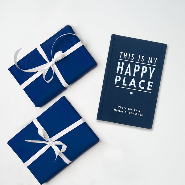 Pavilion Gift Company Happy Place 7.25" X 4.75" X 1.25" Decorative Book
