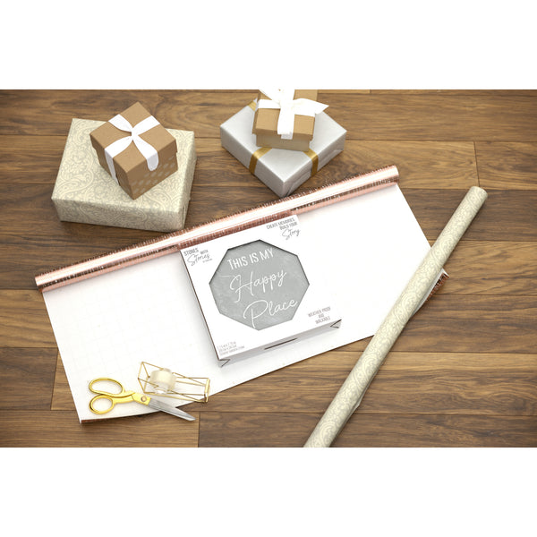 Pavilion Gift Company Happy Place 7.75" X 7.75" Garden Stone