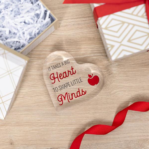 Pavilion Gift Company Heart 3.5" Acrylic Heart Plaque
