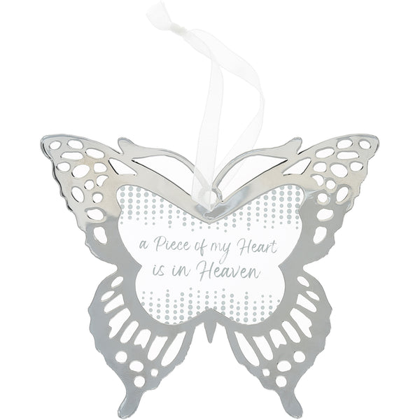 pavilion gift company Heaven 4" Mirrored Glass Ornament