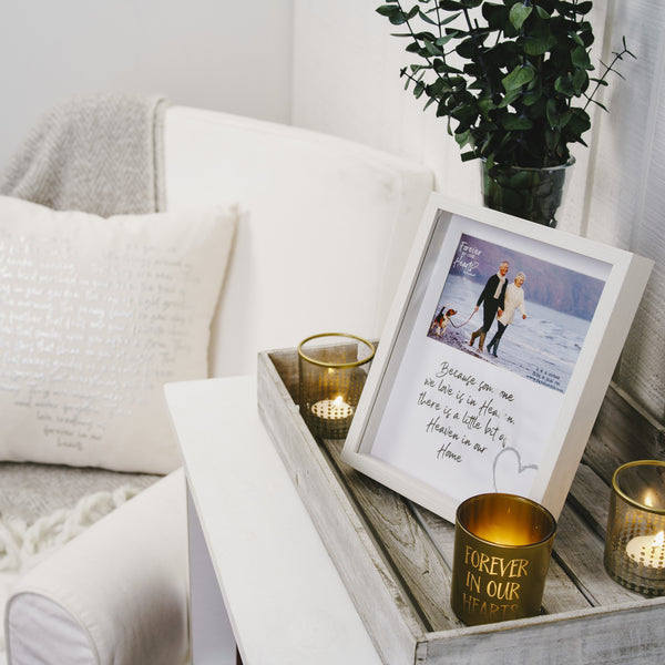 Pavilion Gift Company Heaven 7.5" X 9.5" Shadow Box Frame (Holds 6" X 4" Photo)