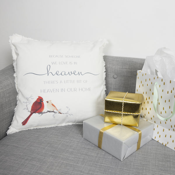 Pavilion Gift Company Heaven In Our Home 18" Square Throw Pillow