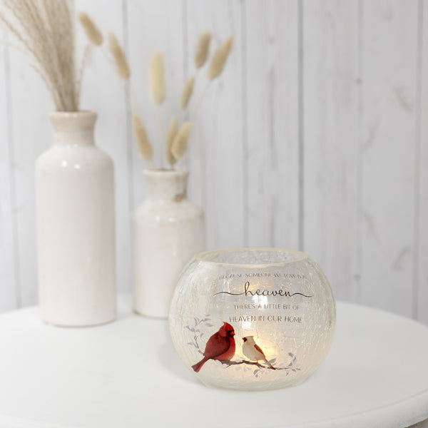 Pavilion Gift Company Heaven In Our Home 5" Round Votive Holder