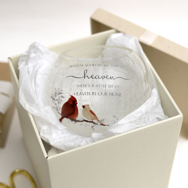 Pavilion Gift Company Heaven In Our Home 5" Round Votive Holder