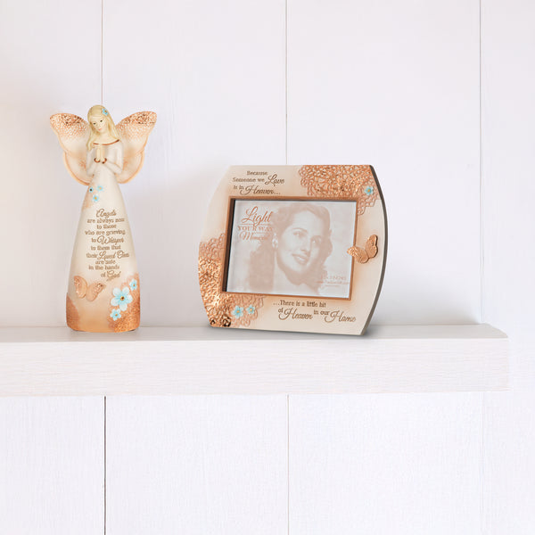 Pavilion Gift Company Heaven In Our Home 7.25" X 6" Frame (Holds 3.5" X 5" Photo)