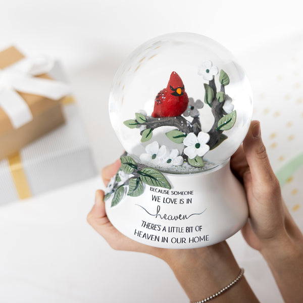 Pavilion Gift Company Heaven In Our Home LED Lit 120mm Musical Water Globe