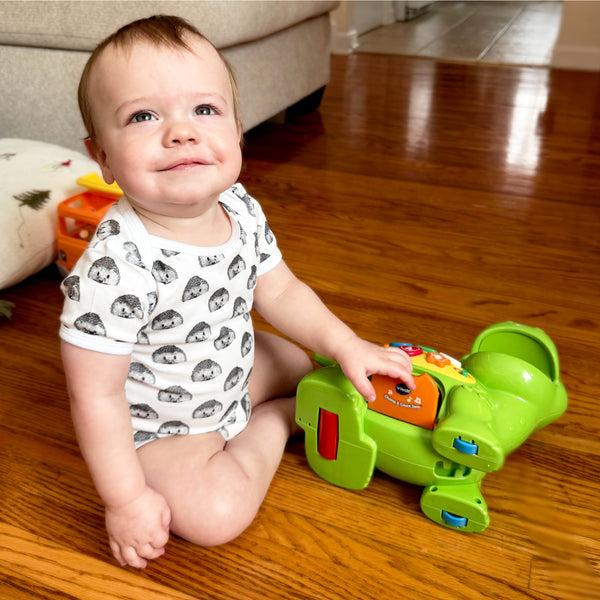 Pavilion Gift Company Hedgehogs 0-6 Months Bodysuit