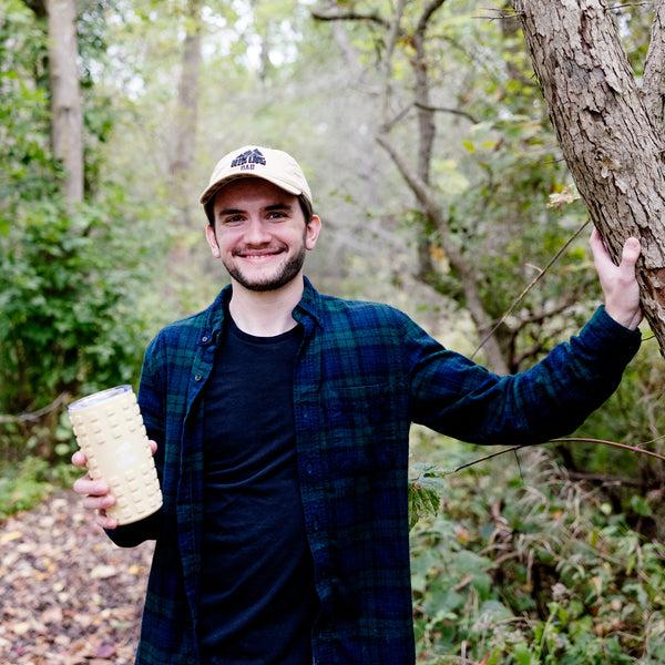 Pavilion Gift Company Hiking Dad Tan Adjustable Hat