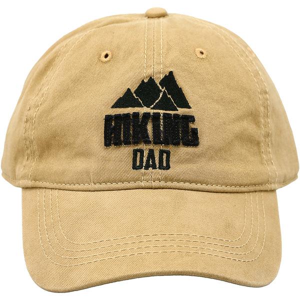 pavilion gift company Hiking Dad Tan Adjustable Hat
