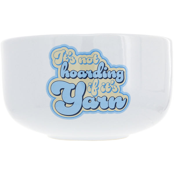 Pavilion Gift Company Hoarding 3.5" Ceramic Yarn Bowl