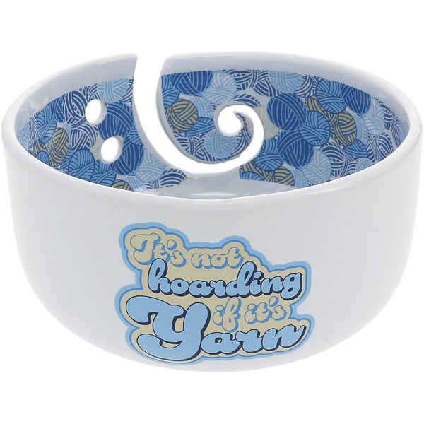 pavilion gift company Hoarding 3.5" Ceramic Yarn Bowl