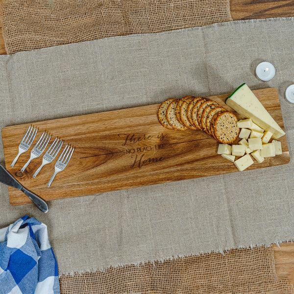 Pavilion Gift Company Home 21" Acacia Cheese/Bread Board Set