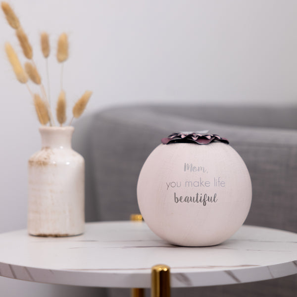 Pavilion Gift Company Home 5" Round Tealight Candle Holder