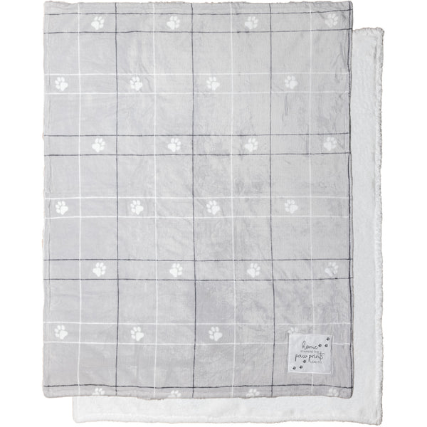 pavilion gift company Home 50" x 60" Sherpa & Royal Plush Blanket