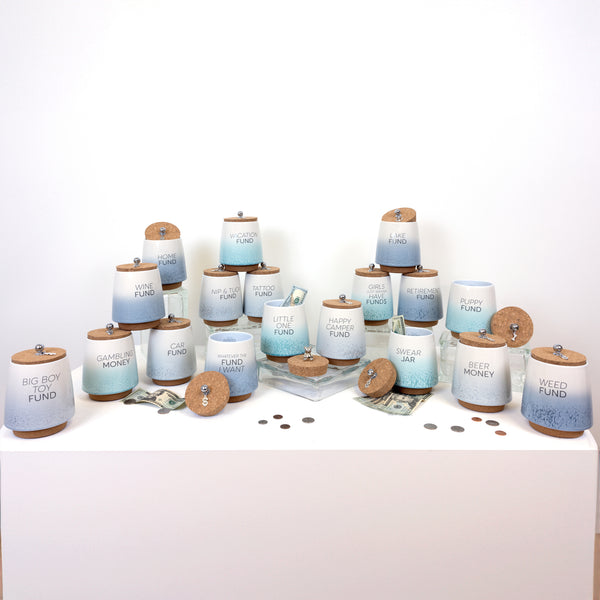 Pavilion Gift Company Home 6.5" Ceramic Savings Bank