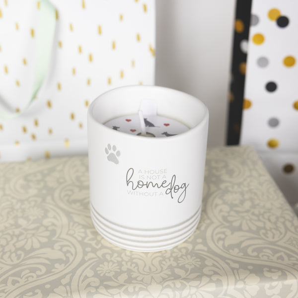 Pavilion Gift Company Home Dog - 10 Oz - 100% Soy Wax Reveal Candle Scent: Tranquility
