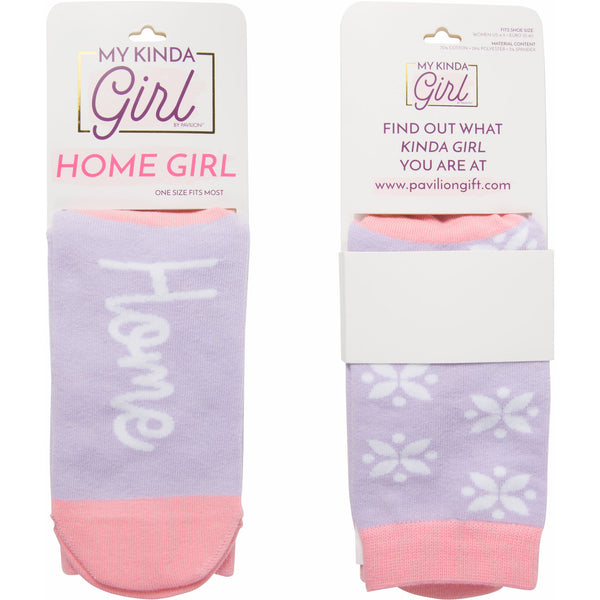 Pavilion Gift Company Home Girl Ladies Cotton Blend Sock