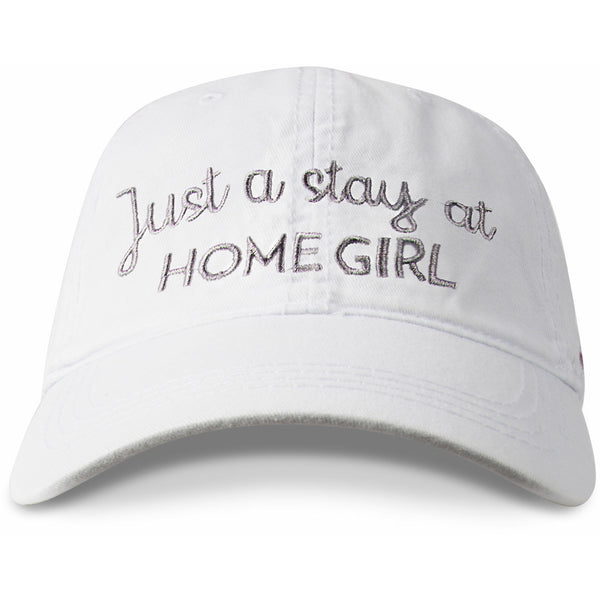 Pavilion Gift Company Home Girl White Adjustable Hat