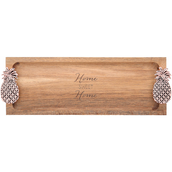pavilion gift company Home Sweet Home 14.25" Acacia Serving Board