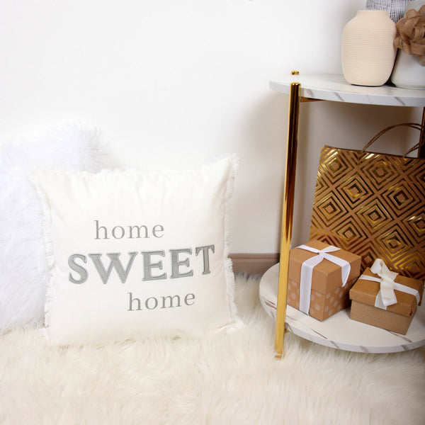 Pavilion Gift Company Home Sweet Home 18" Throw Pillow Cover