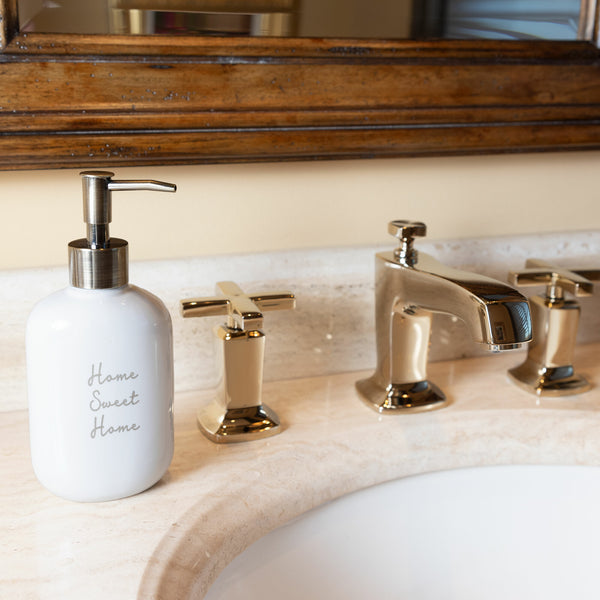 Pavilion Gift Company Home Sweet Home Ceramic Soap/Lotion Dispenser