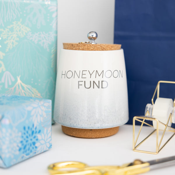 Pavilion Gift Company Honeymoon 6.5" Ceramic Savings Bank