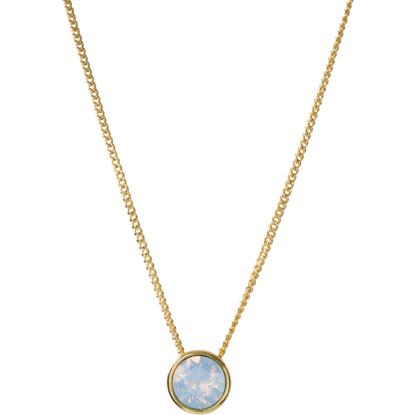 Pavilion Gift Company Hope Air Blue Opal 16"-17.5" Necklace