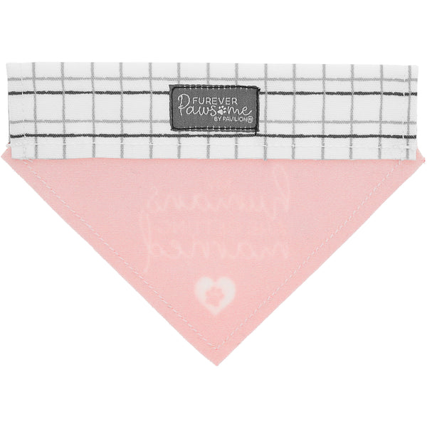 Pavilion Gift Company Humans Getting Married 12" X 8" Canvas Slip On Pet Bandana