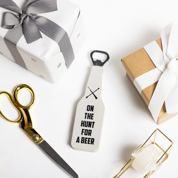 Pavilion Gift Company Hunting 7" Bottle Opener Magnet