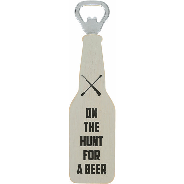 pavilion gift company Hunting 7" Bottle Opener Magnet
