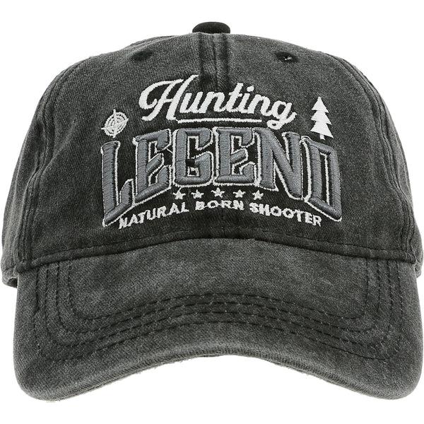 pavilion gift company Hunting Black Washed Cotton Twill Hat