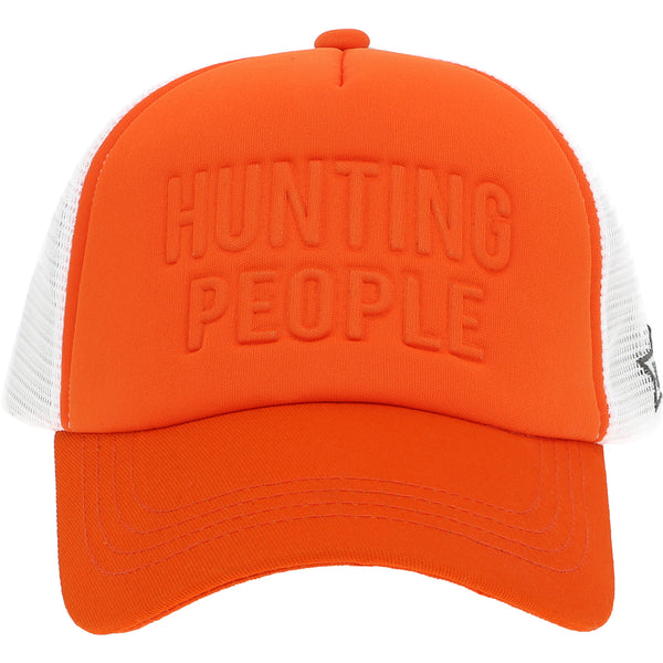 pavilion gift company Hunting People Adjustable Orange Neoprene Mesh Hat