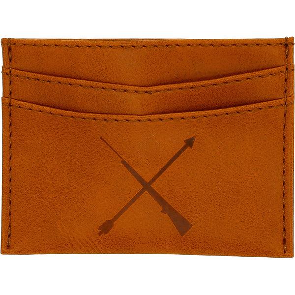 Pavilion Gift Company Hunting PU Leather Keyring & Wallet Set