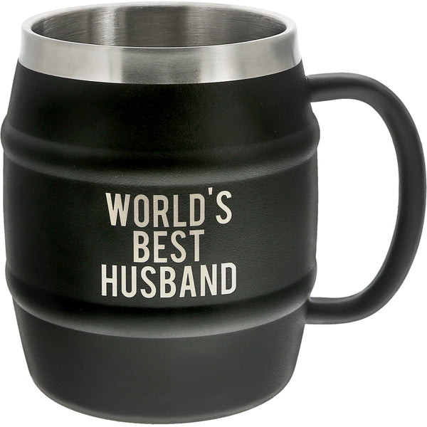 pavilion gift company Husband 15 oz Stainless Steel Double Wall Stein