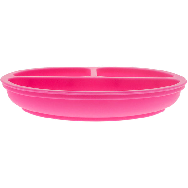 Pavilion Gift Company I'm Pretty 7.75" Divided Silicone Suction Plate