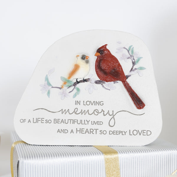 Pavilion Gift Company In Loving Memory 5.5" Standing Memorial Stone