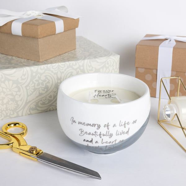 Pavilion Gift Company In Memory 15 Oz 100% Soy Wax Candle Scent: Tranquility