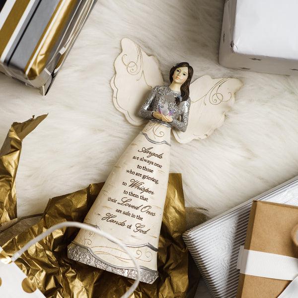 Pavilion Gift Company In Memory 9" Memorial Angel With Butterfly