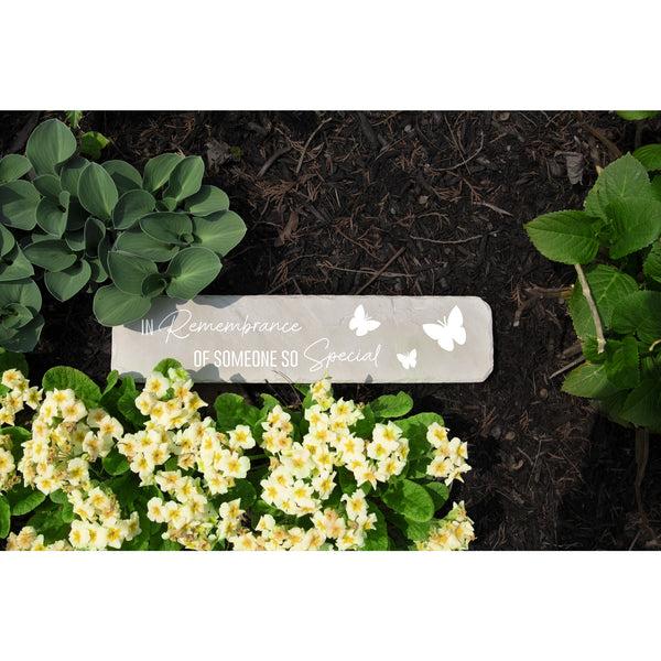 Pavilion Gift Company In Remembrance 16" X 3.75" Garden Stone